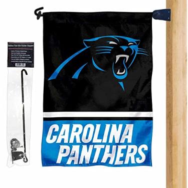 Imagem de WinCraft Suporte para mastro com bandeira e caixa de correio Panthers Garden