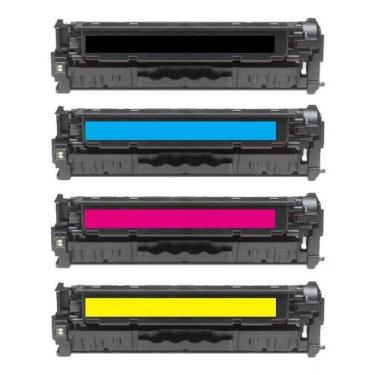 Imagem de 4 Toners Cf380A 381 382 383 Impressoras M476 476Dw 476N