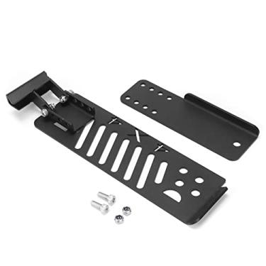 Imagem de Acessórios para painel de apoio para os pés do lado esquerdo, almofada de descanso para os pés do pedal do motorista de pedal de substituição para JL JLU 2018