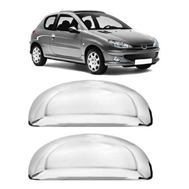 Imagem de Aplique Cromado para Maçaneta Externa da Porta ? 2 portas ? Peugeot 206/207