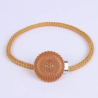 Imagem de Cinta acessórios de cortina de corda amarrada fivela de cortina prendedores de cortina, T8,4 pcs