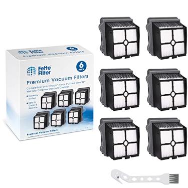 Imagem de Fette Filter - Filtro HEPA para aspirador de pó FLOOR ONE S3, IFLOOR 3, compatível com aspirador de pó sem fio Tineco iFloor 3/Floor One S3 Wet Dry - Pacote com 6