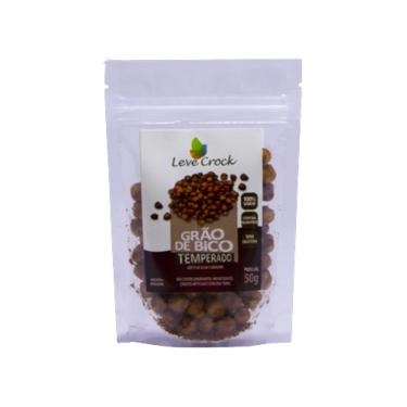 Imagem de Kit 3X: Grão de Bico Temperado Sem Glúten Leve Crock 50g