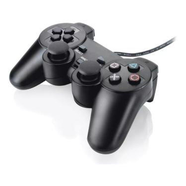 Imagem de Controle Joystick Com Fio Compativel PlayStation Ps2 e Ps1