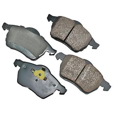 Imagem de Akebono EUR840A EURO Conjunto de pastilhas de freio dianteiras de cerâmica ultra-premium para Saab 9-5 2006-2009