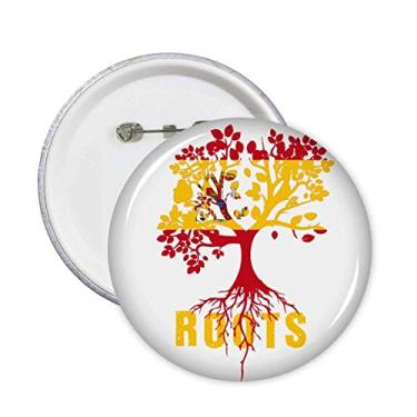 Imagem de Bandeira Raiz Família Espanha Art Déco, Presente Fashion Pinos Emblema Emblema Acessório Decoração 5 peças