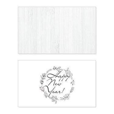 Imagem de Fundo de madeira branca com estampa de veias de ano novo, festival, cartão de felicitações, mensagem de abençoamento presente