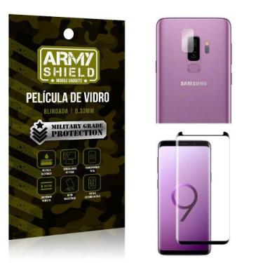 Imagem de Kit Película De Lente Anti Risco + Película De Vidro Samsung Galaxy S9