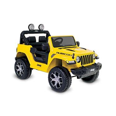 Imagem de Jeep Wrangler (Amarelo) R/C Eletrico 12V, Bandeirante, Amarelo
