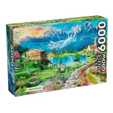 Imagem de Quebra Cabeça  Alpes Italianos Puzzle 6000 Peças - Grow - Imp