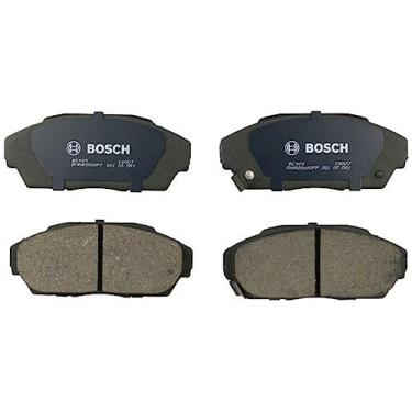 Imagem de BOSCH BC409 QuietCast Conjunto de pastilhas de freio a disco de cerâmica premium - Compatível com Acura Integra, Legend; Honda Accord, Civic, Prelude; FRENTE
