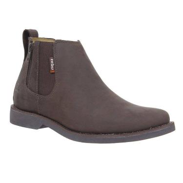 Imagem de Botina Zebu Couro Marrom Masculina 28675