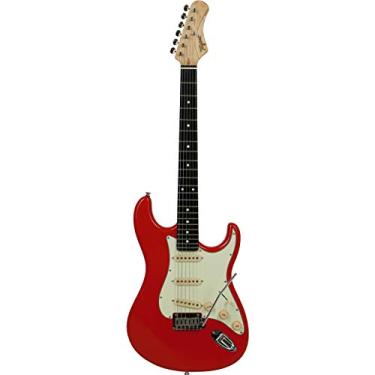 Imagem de Guitarra elétrica TAGIMA - EA PRO 3 FR DF MG, Fiesta Red