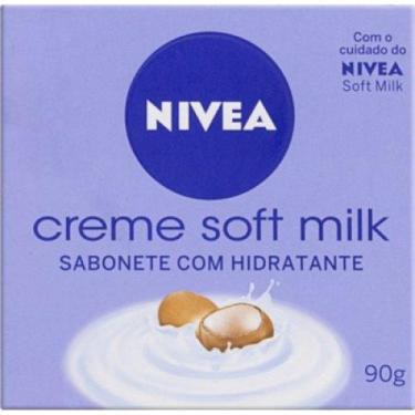 Imagem de Sabonete Em Barra Nivea Creme Soft Milk 90G