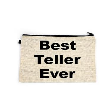 Imagem de Bolsa de maquiagem Celler, presente para caixa, melhor caixa de todos, bolsa de higiene pessoal, para ela, bolsa de maquiagem para mulheres, bolsa de , Branco