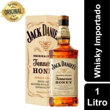Imagem de Whisky Jack Daniel's Importado Tennessee Honey 1 Litro Original - Jack