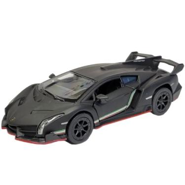 Imagem de Miniatura Carrinho de Ferro Lamborghini Veneno Esportivo (preto)