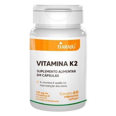 Imagem de Vitamina K2 (149Mcg) 60 Cápsulas - Tiarajú - Tiaraju