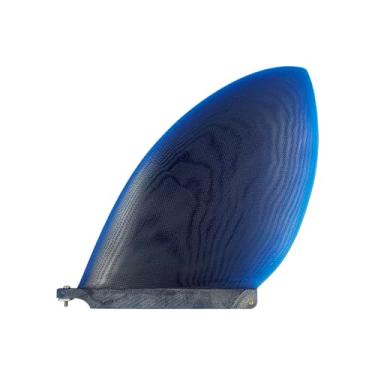 Imagem de UPSURF Surf Longboard/SUP Center Fin para SUP Longboard Surfboard Centro D-Fin Azul/Vermelho 25,4 cm Barbatana de fibra de vidro com parafusos sem ferramentas (azul)