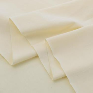 Imagem de Verão algodão malha tecido liso roupas bebê BJD camiseta manga curta moletom fino (71 baunilha, 6 jardas pré-cortado)