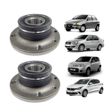 Imagem de Cubo Roda 4 Furos Traseiro Direito + Esquerdo Nakata Fiat Palio 1.0 1996 A 2017