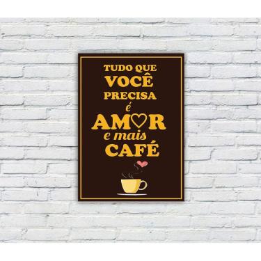 Imagem de Placa Decorativa MDF Cantinho do Café 03