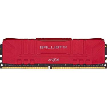 Imagem de Crucial Memória de jogos Ballistix DDR4-3200 16GB/2G x 64 CL16 Desktop (Vermelho)
