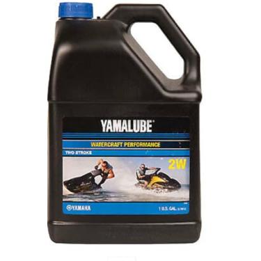 Imagem de Yamaha Original OEM Yamalube LUB-2STRK-W1-04-1 Yamalube 2W Watercraft 2-Stroke Oil Waverunner feito pela Yamaha - 1 galão