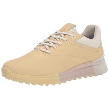 Imagem de ecco Tênis feminino S Three Gore Tex, palha/branco/branco brilhante, 7-7.5