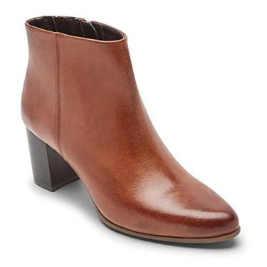 Imagem de Rockport Bota feminina Camdyn de cano curto, Conhaque, 9
