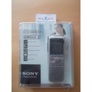 Imagem de Sony ICD-BX800 2 GB Flash Memory Gravador de voz digital (prata)