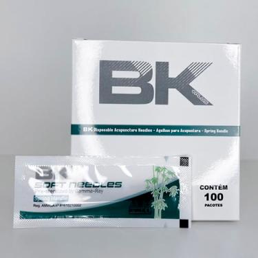Imagem de Agulha Sistêmica Para Acupuntura Bk Plus 25x15mm