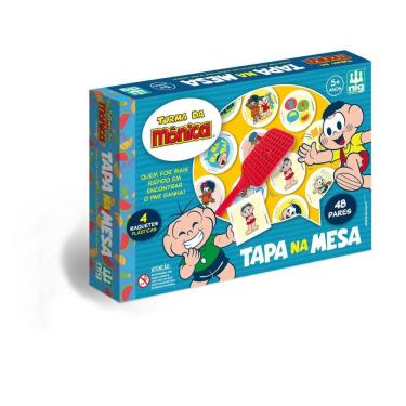 Imagem de Jogo de Mesa Tapa na Mesa Turma da Mônica Nig Brinquedos