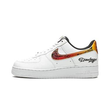 Imagem de Nike Calçados masculinos Air Force 1 Low Drew League (2021) DM7578-100, amarelo, branco, 11