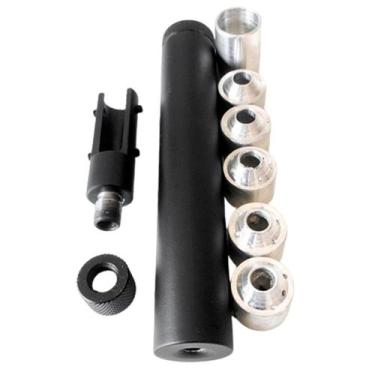 Imagem de Supressor De Ar  Desmontável C/ Adaptador P/ Cbc Jade - Magnum Air Gun