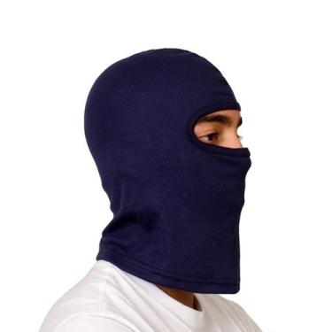 Imagem de Capuz de Frio Balaclava Figrorífico Suedine Azul - SS