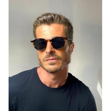 Imagem de Óculos de Sol Masculino Redondo Montreal Tartaruga - Essentials - ÓR E