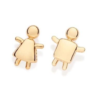 Imagem de Pingente banhado ouro 3x 24k 18k e 22k  feminino rommanel menina filha