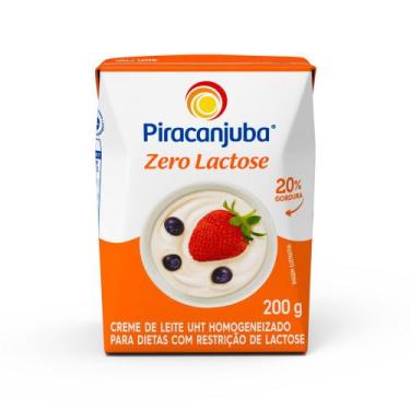 Imagem de Creme de Leite Piracanjuba Zero Lactose 200g