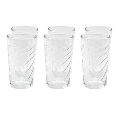 Imagem de Conjunto de Copos 350ml 6 Peças em Vidro N240056-0 - Quanhe