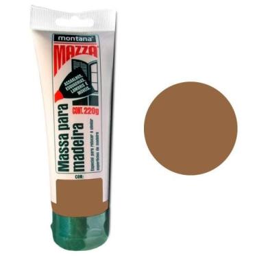 Imagem de Massa Madeira Calafetar Correção Mazza Montana 220g Cumaru