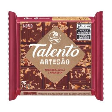 Imagem de Chocolate garoto talento amendoa avelan e amendoim 15x75g - Nestlé