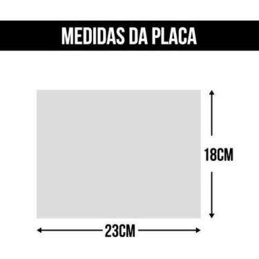 Imagem de Kit 3 Placas Ps 2Mm Propriedade Particular Entrada Proibida - Sinalizo