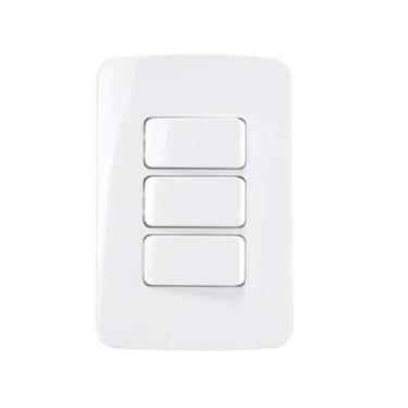 Imagem de Conjunto 1 Interruptor Simples + 2 Interruptor Paralelo 4x2 B3 MarGiri