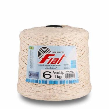 Imagem de Barbante Fial Cru 1 Kg nº 6
