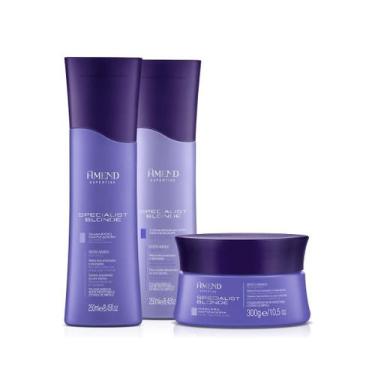 Imagem de Amend Expertise Specialist Blonde Sh 250ml + Cond 250ml + Masc 300ml