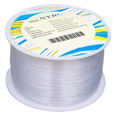 Imagem de Fio De Nylon Vários Tamanhos - Rolo Com 100 Metros - Nybc, 0.3 Mm