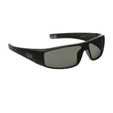 Imagem de Óculos de sol Locs Super Dark Lowrider Gangster Hardcore Cholo Vintage Flat Top Moldura Preta, Hombre Matte - Serve para Med - Ex Lg, Large