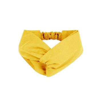 Imagem de Faixa de Cabelo Bandana Amarelo Chef Cozinha Restaurante SPA - CASACHA