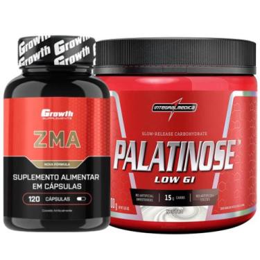 Imagem de Zma 120 Caps Growth + Palatinose 300g Natural IntegralMedica